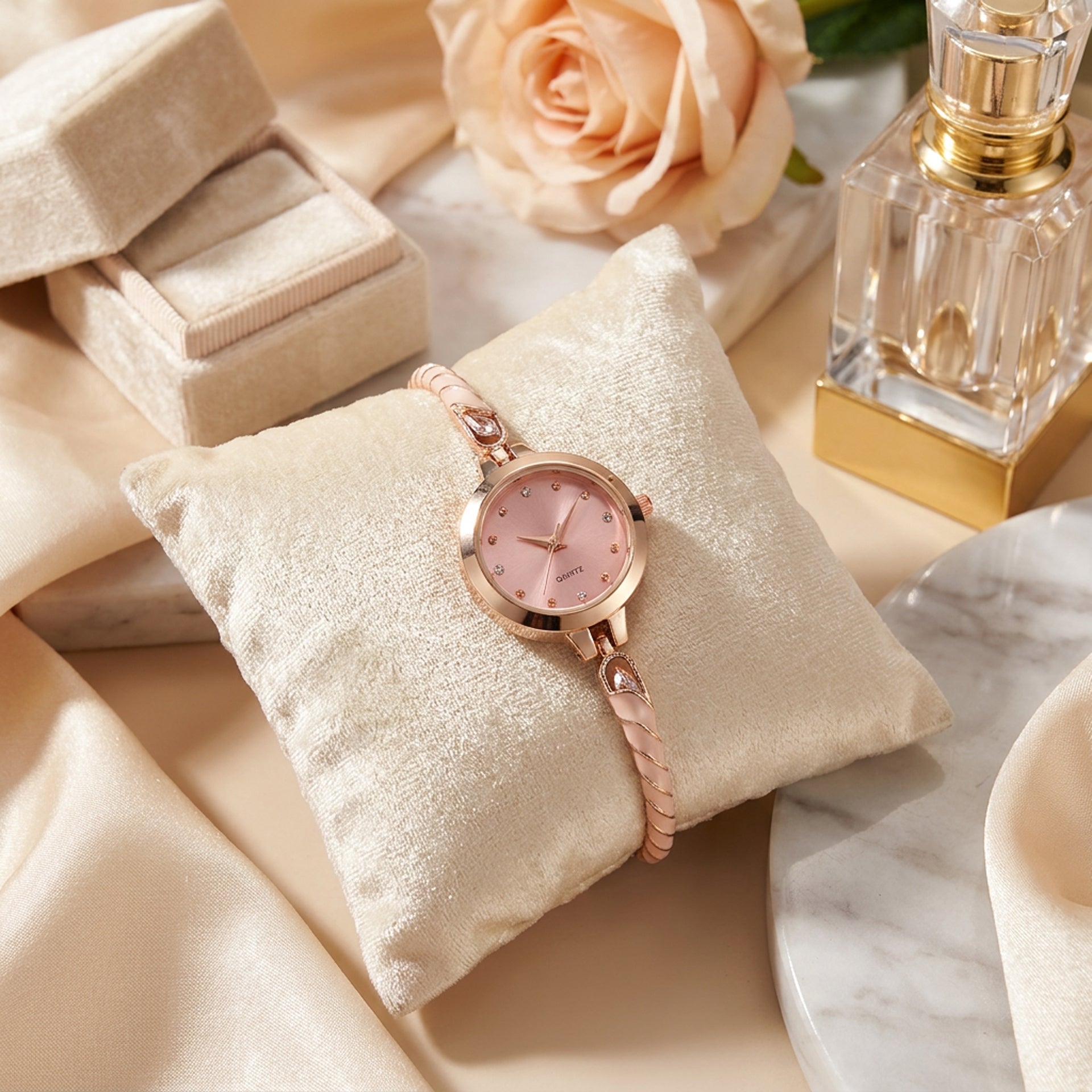 Blush Crystal Grace Watch